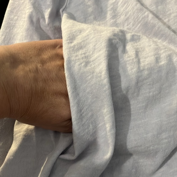 Lia Bella Large Gray Linen/Cotton Dress Midi/Maxi - Picture 5 of 5